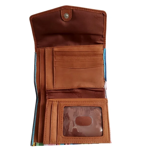 Fossil Multicolor Striped Wallet - Picture 4 of 7